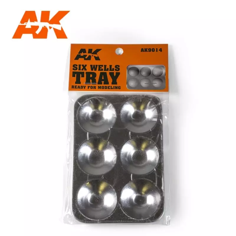  AK Interactive AK9014 Six Wells Tray