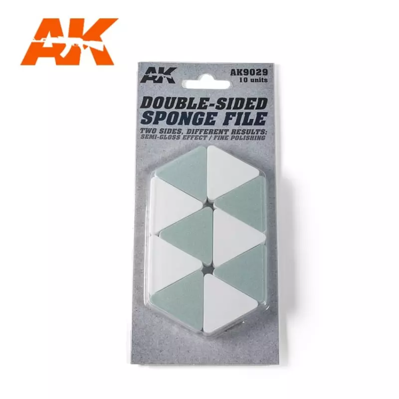 AK Interactive AK9029 Doble-Sided Sponge File