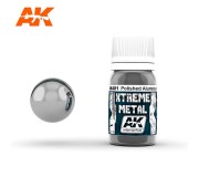 AK Interactive AK481 Xtreme Metal Polished Aluminium 30ml
