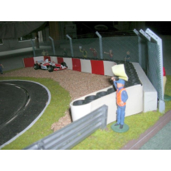 Slot Track Scenics FK 1 Safety Fencing Kit 1