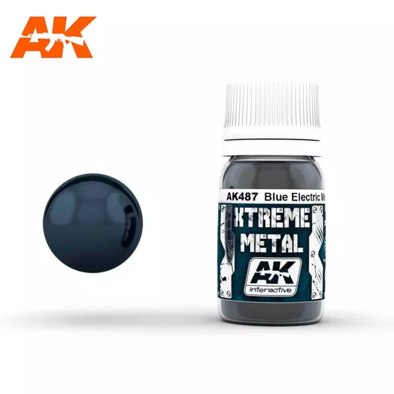  AK Interactive AK487 XTREME METAL METALIC BLUE