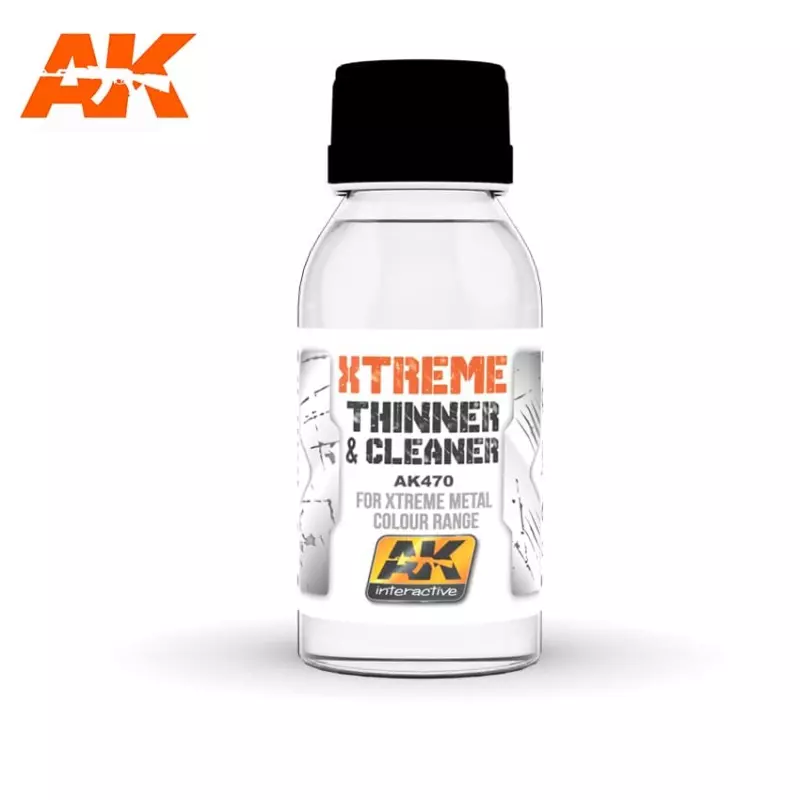  AK Interactive AK470 Xtreme Cleaner & Thinner 100ml