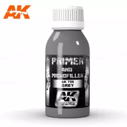 AK Interactive AK758 Grey Primer and Microfiller 100ml