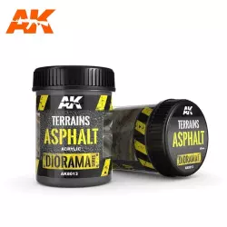 AK Interactive AK8013 TERRAINS ASPHALT - 250ml (Acrylic)