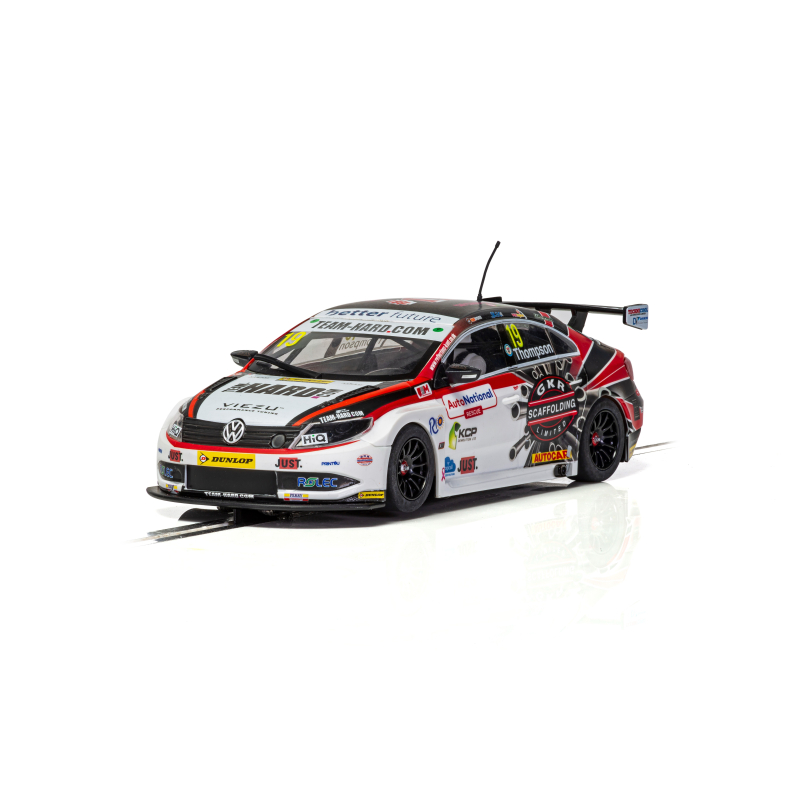                                     Scalextric C4016 VW Passat CC TEAM HARD BTCC 2018 – Bobby Thompson