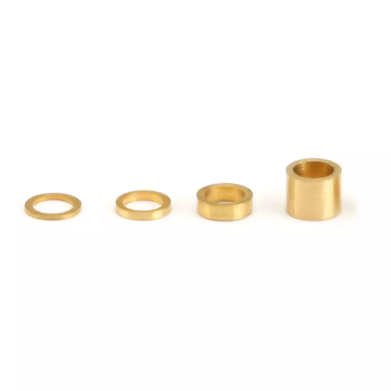  NSR 2004811 2mm Axle Brass Spacers 0,010" / 0,25mm (10 pcs)