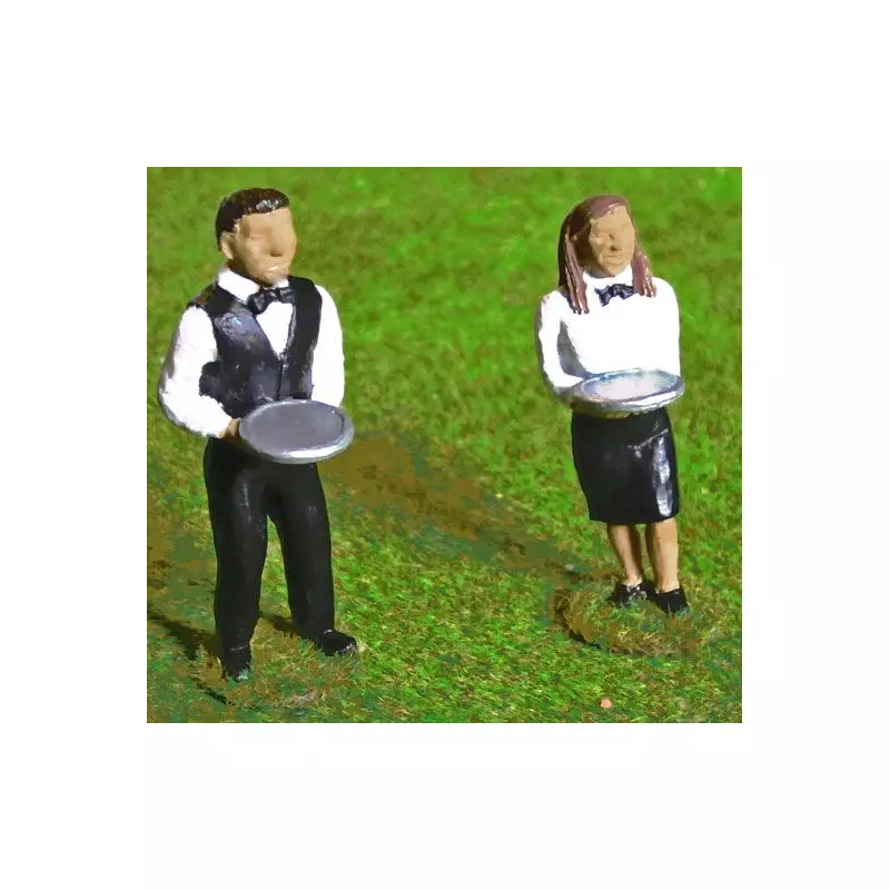  Slot Track Scenics Fig. 4 Waiter and Waitress