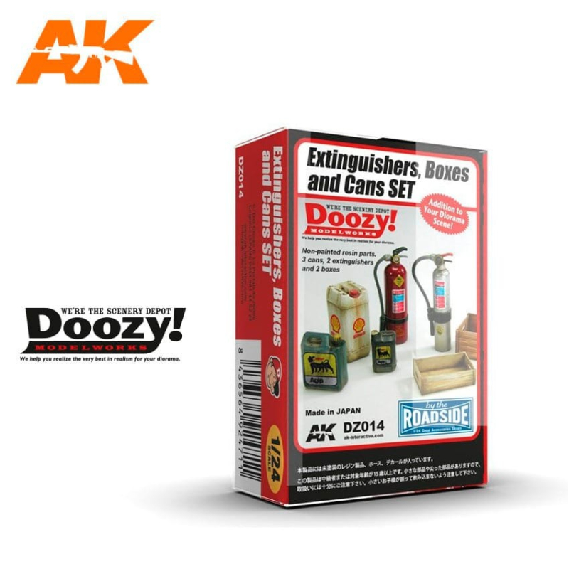                                     Doozy DZ014 Extinguishers, Boxes and Cans Set