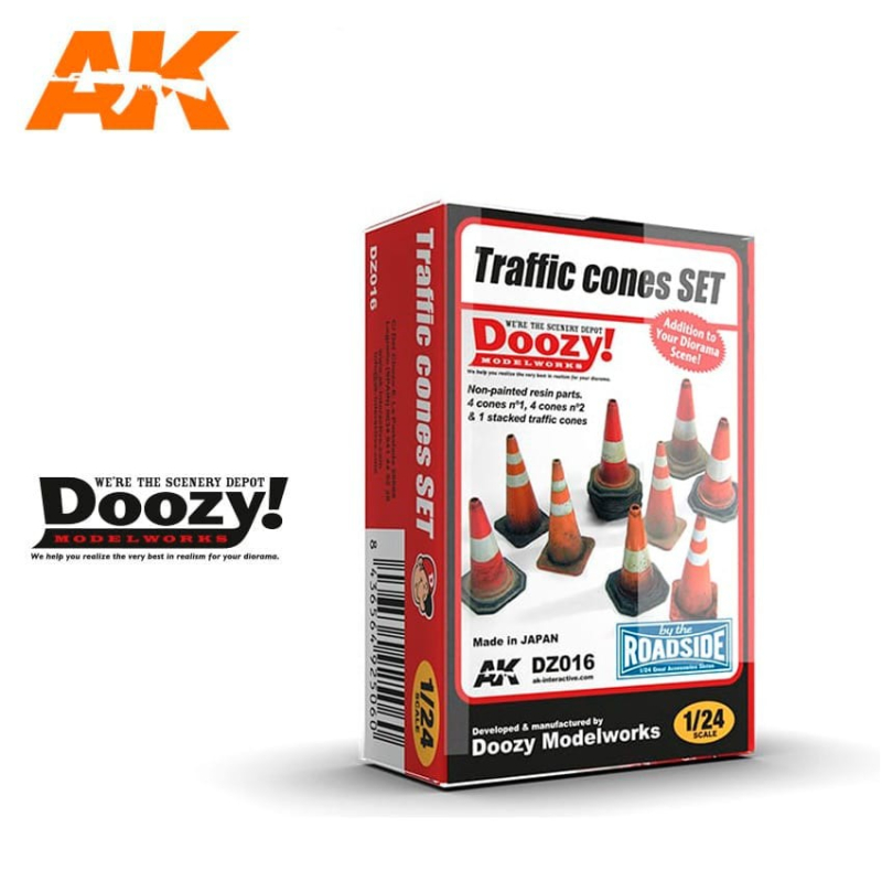                                     Doozy DZ016 Traffic Cones Set