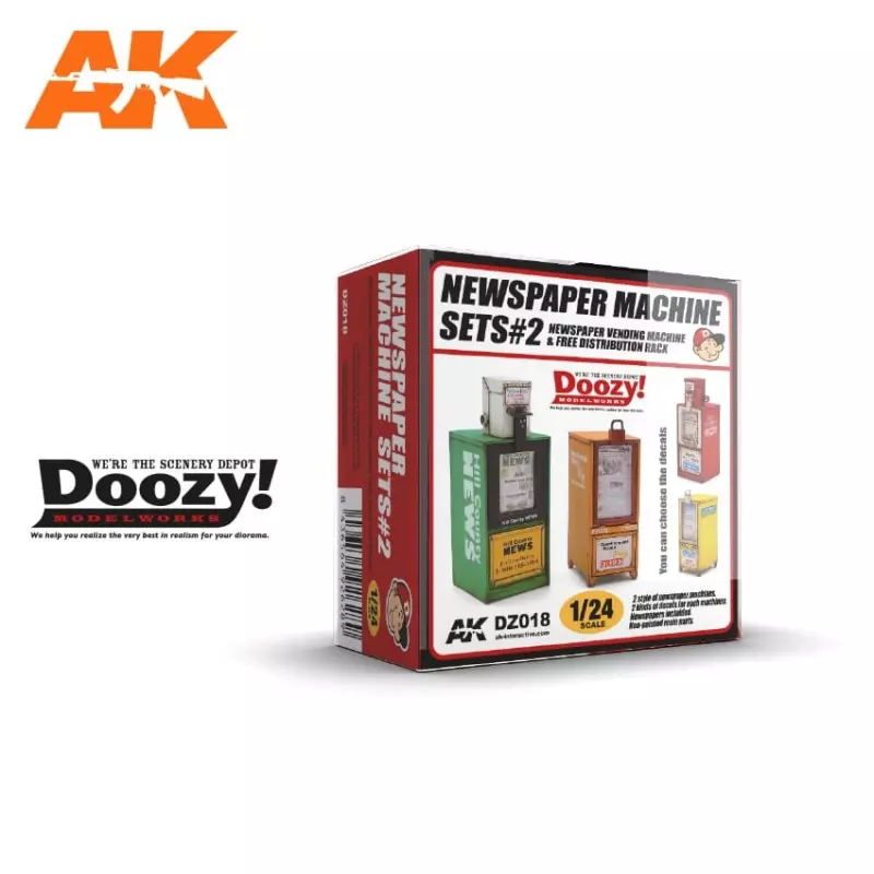  Doozy DZ018 Newspaper Machine Sets 2