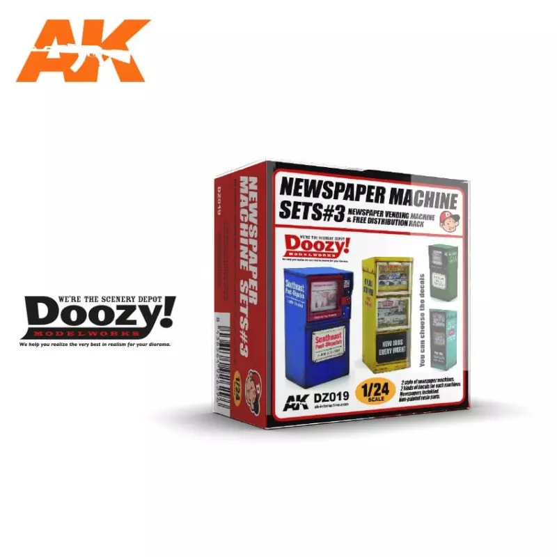  Doozy DZ019 Newspaper Machine Sets 3