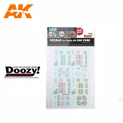 Doozy RS24021 Decals for Route 66 Gas Pump