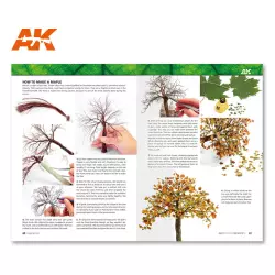 AK Interactive AK295 AK Learning 10: Maîtriser la Végétation en Modélisation - English