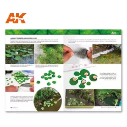 AK Interactive AK295 AK Learning 10: Mastering Vegetation in Modeling - English