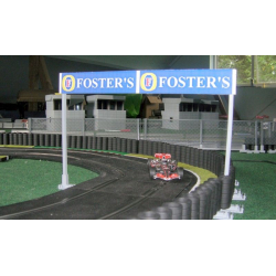 Slot Track Scenics GK1 Kit Portique Publicitaire