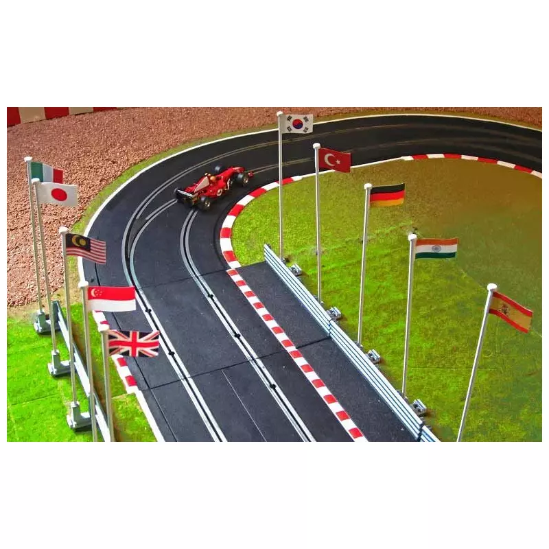  Slot Track Scenics FP B Flags Pack B