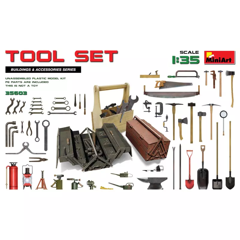  MiniArt 35603 Ensemble d'Outils