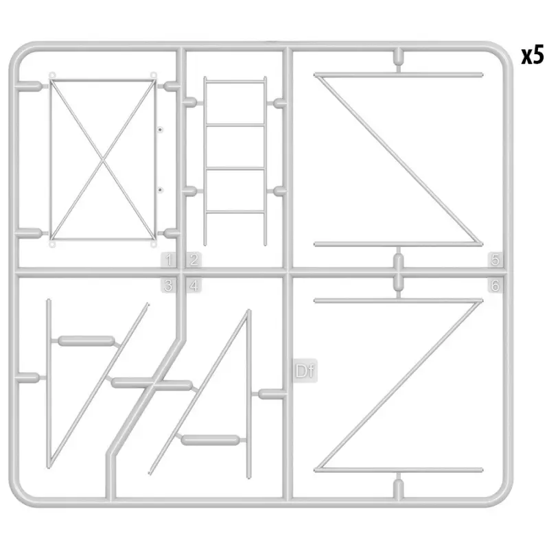 MiniArt 35605 Scaffoldings