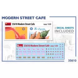 MiniArt 35610 Modern Street Cafe