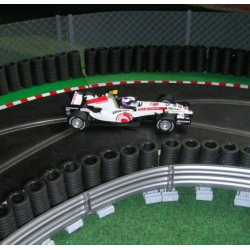 Slot Track Scenics Murs de Pneus
