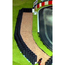 Slot Track Scenics Tyre Walls