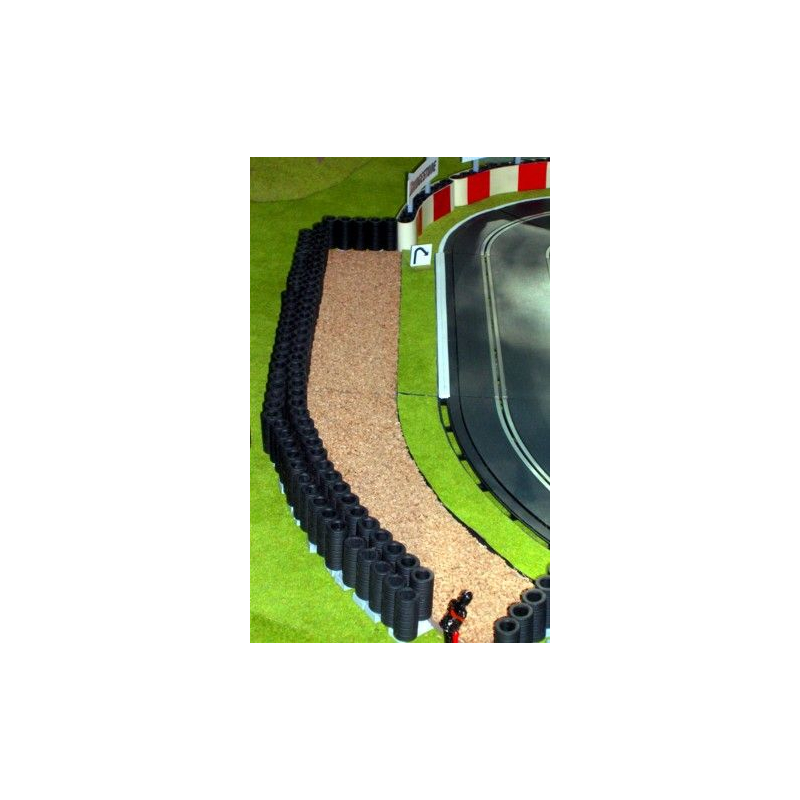 Slot Track Scenics Murs de Pneus