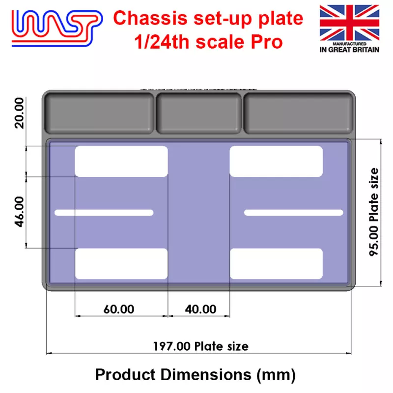 WASP Plaque configuration châssis 1/24 Pro