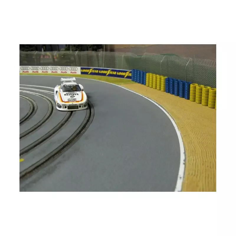 Slot Track Scenics Tyre Walls