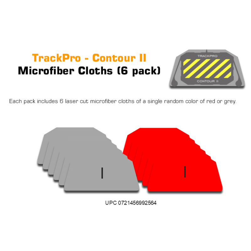                                     TrackPro Contour II: Microfiber Cloths