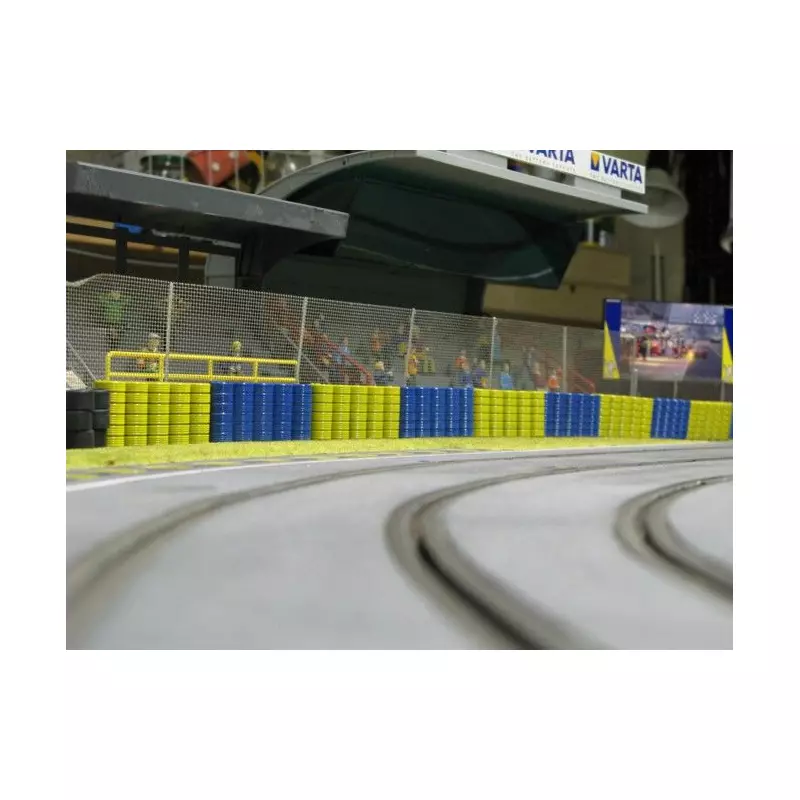 Slot Track Scenics Tyre Walls