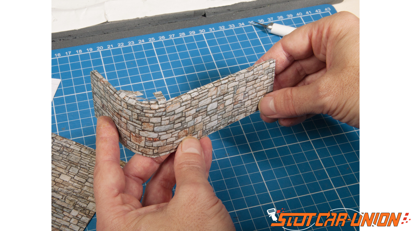 Cardboard Sheet - Quarrystone Wall Cardboard Sheet - Quarrystone Wall