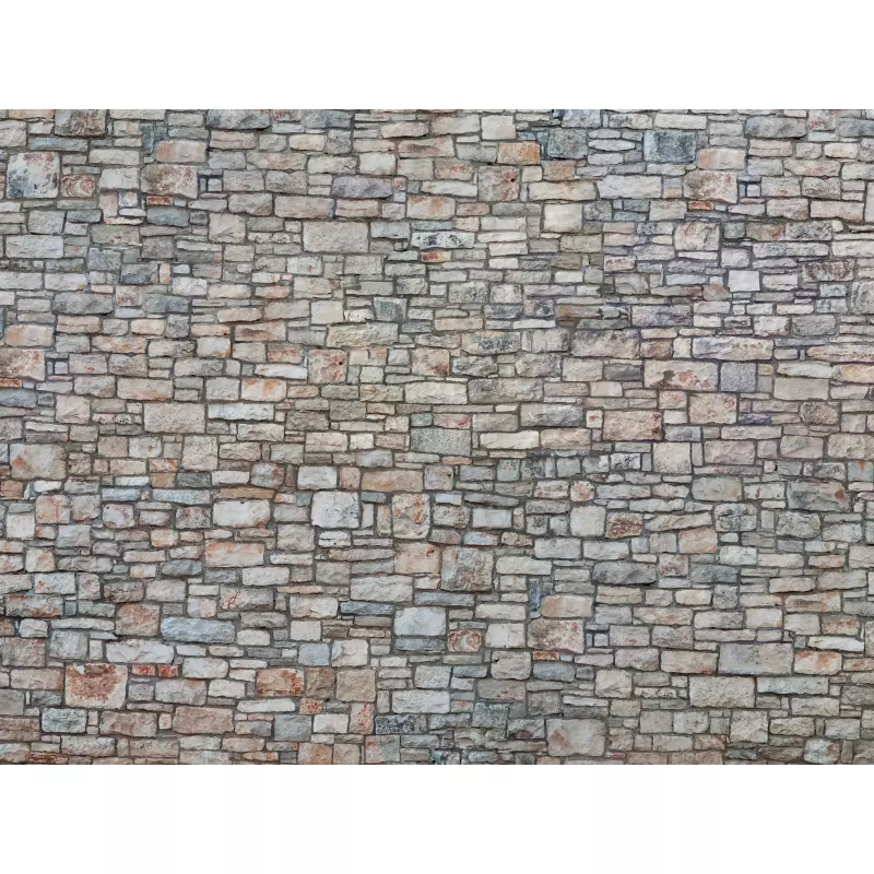  NOCH 56640 3D Cardboard Sheet “Quarrystone Wall”