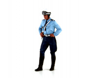 LE MANS miniatures Figure 1/18 Michel, policier motocycliste