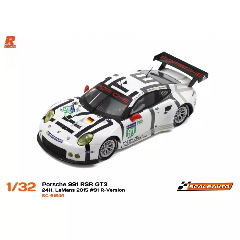  Scaleauto SC-6164R Porsche 991 RSR GT3 n.91 24H. LeMans 2015, R-Version