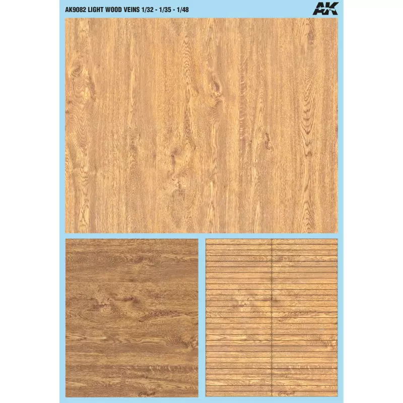 AK Interactive AK9082 Wood Veins Decals