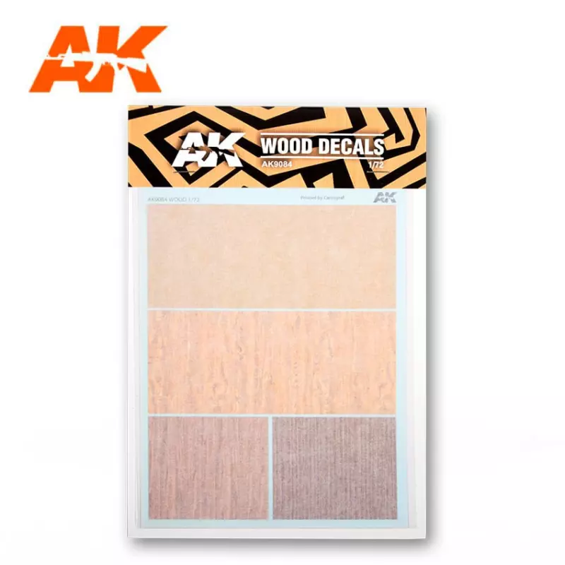 AK Interactive AK9084 Wood Decals