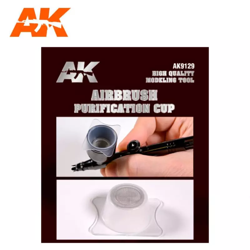 AK Interactive AK9129 Godet de Purification pour Aérographe