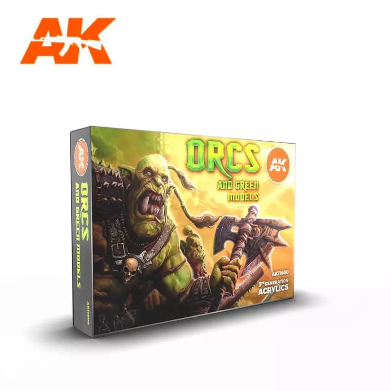 AK Interactive AK11600 Orcs and Green Creatures