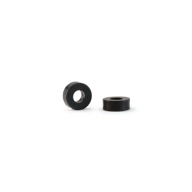                                     NSR 4858 Entretoises d'Axe Plastique 2 mm - 3/32" NOIR (10 pcs)