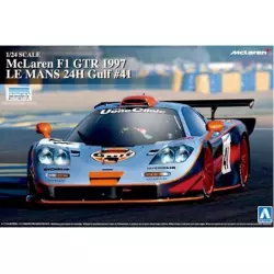 AOSHIMA 00752 Kit 1/24 McLaren F1 GTR 1997 LE MANS 24H Gulf n°41