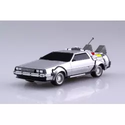 AOSHIMA 05475 Kit 1/43 Pullback DeLorean Back to the Futur Part 1