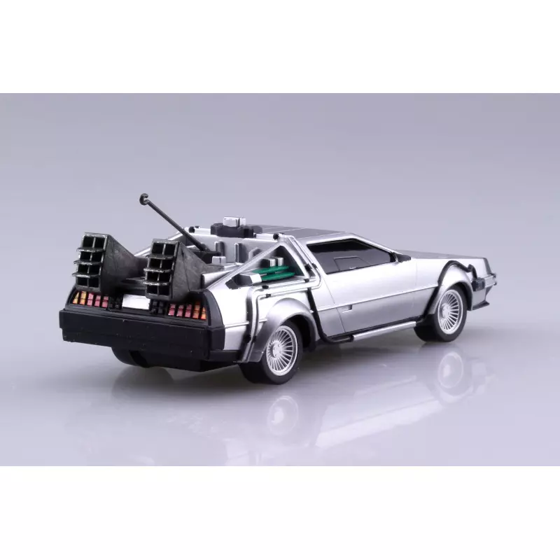 AOSHIMA 05475 Kit 1/43 Pullback DeLorean Back to the Futur Part 1