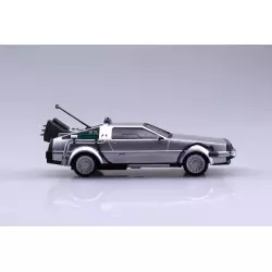 AOSHIMA 05475 Kit 1/43 Pullback DeLorean Back to the Futur Part 1