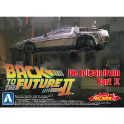 AOSHIMA 05476 Kit 1/43 Pullback DeLorean Back to the Futur Part II