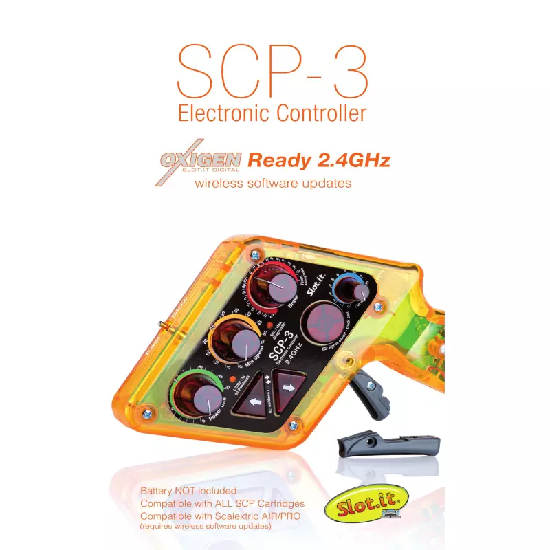 Slot.it SCP301a SCP-3 Electronic Controller oXigen Ready 2.4Ghz