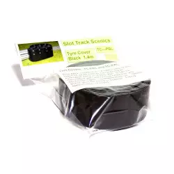 Slot Track Scenics TC-PB Tyre Covers plain black x5