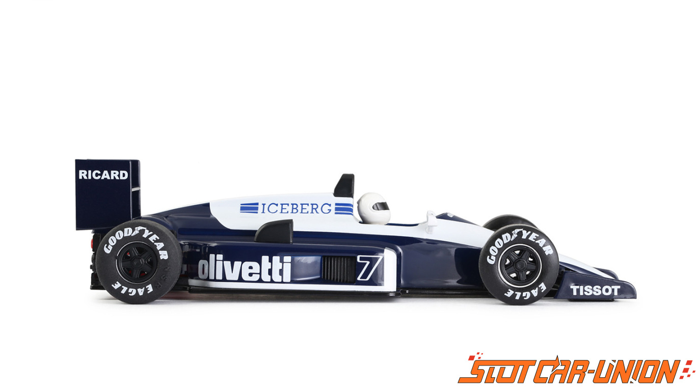 NSR 0165IL Formula 86/89 Blue Olivetti No.7  1:32 analog slot car 