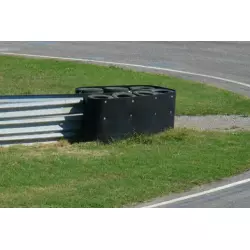 Slot Track Scenics TC-PBL Tyre Covers plain black 1.4m