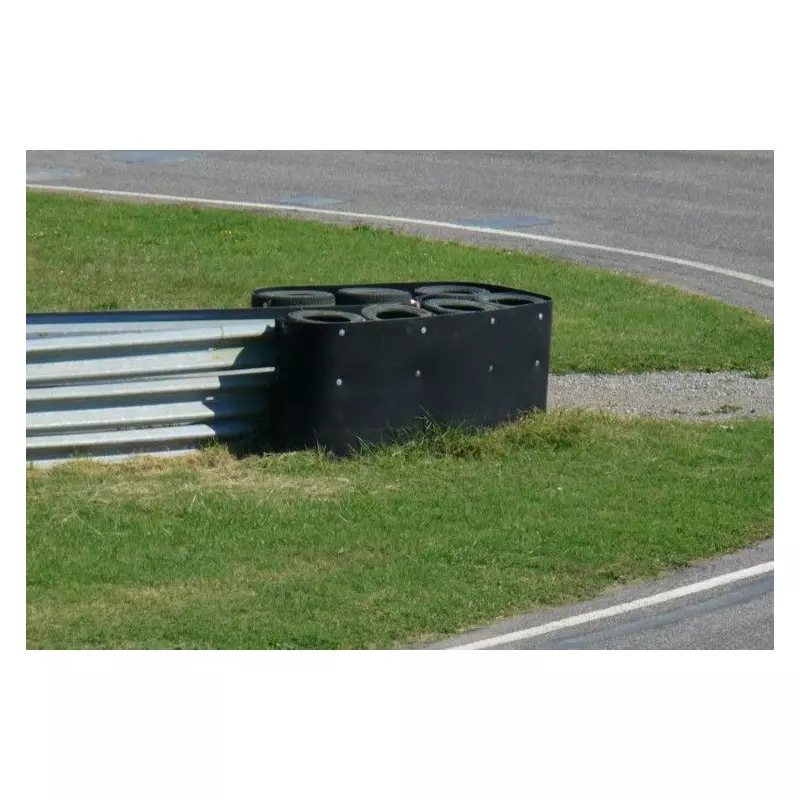Slot Track Scenics TC-PBL Tyre Covers plain black 1.4m