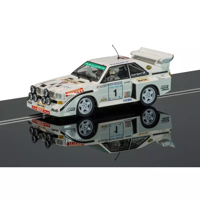 Scalextric C3487 Audi Sport Quattro S1, Ulster Rally 1985